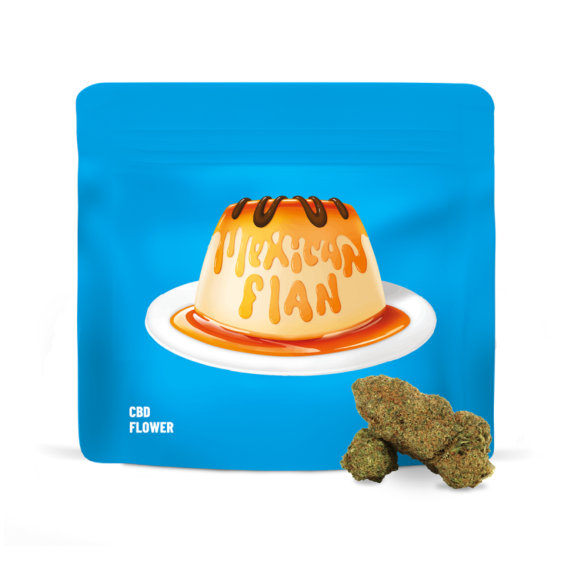 MEXICAN FLAN CBD FLOARI COOKIES (100G)