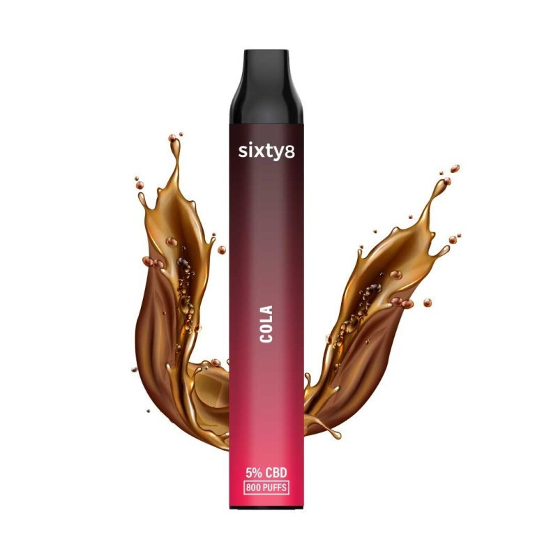 Puff pen CBD (5%) Cola de la Sixty8 România