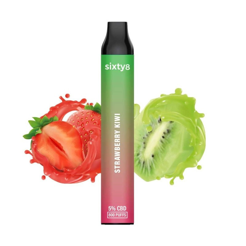 Stilou CBD Puff (5%) Strawberry Kiwi de la Sixty8 România