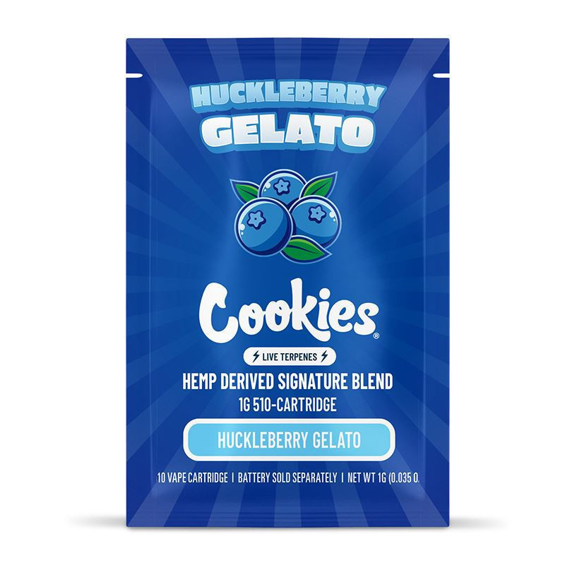 HUCKLEBERRY GELATO CARTUȘ COOKIES