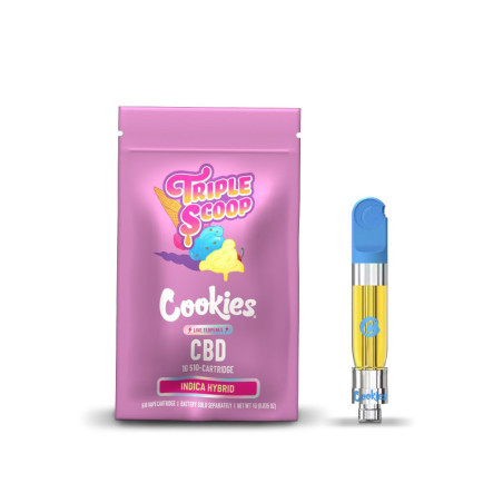 TRIPLE SCOOP CBD CARTUȘ COOKIES