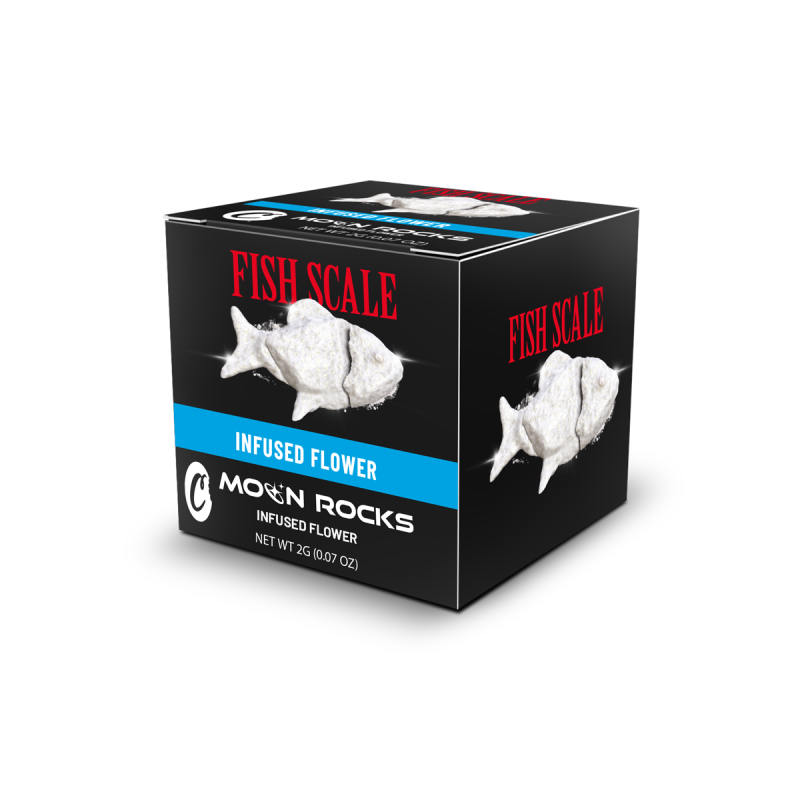 FISH SCALE MOONROCK INFUSED COOKIES