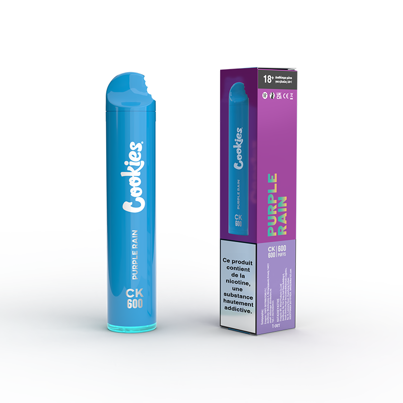 PURPLE RAIN 600 PUFF NICOTINE COOKIES