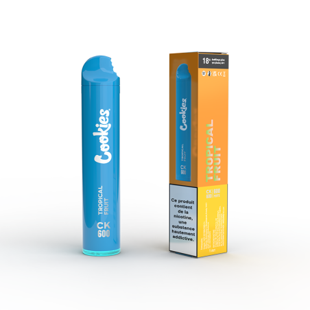 TROPICAL FRUIT 600 PUFF NICOTINE COOKIES