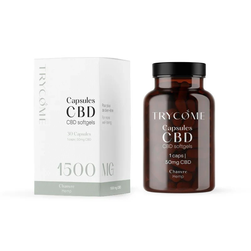 CAPSULE CBD CU CBD 10% 50MG - TRYCOME