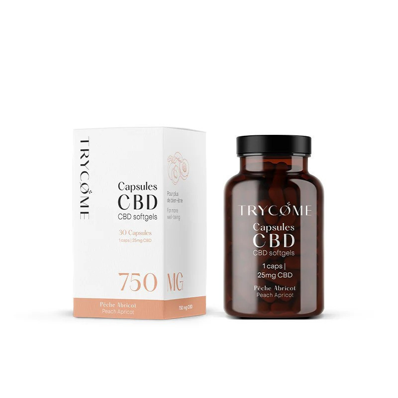 CBD CAPSULES 5% 25MG TRYCOME