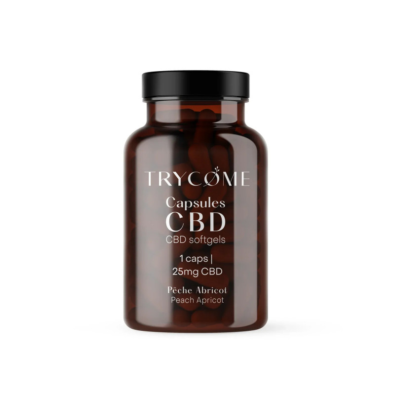 CBD CAPSULES 5% 25MG TRYCOME