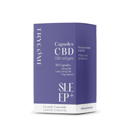 CBD 1500MG SLEEP+ CAPSULES - alt