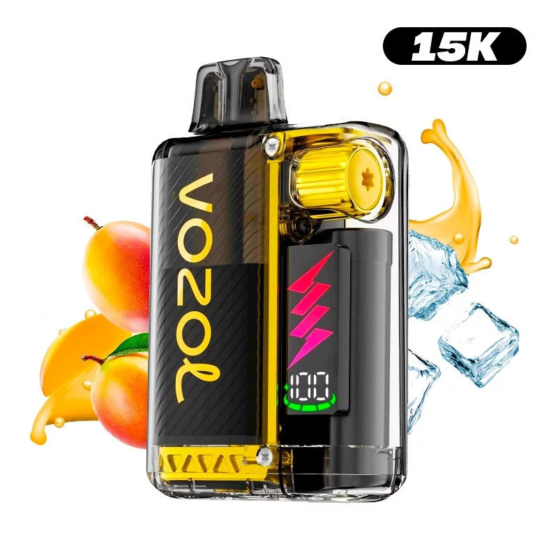 PUFF REÎNCĂRCABIL 15K VOZOL MANGUE GLACÉE 12ML