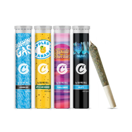 PACHET PREROLL CBD COOKIES X4