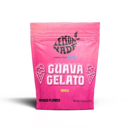 GUAVA GELATO INFUSED FLOARE LEMONADE BY COOKIES