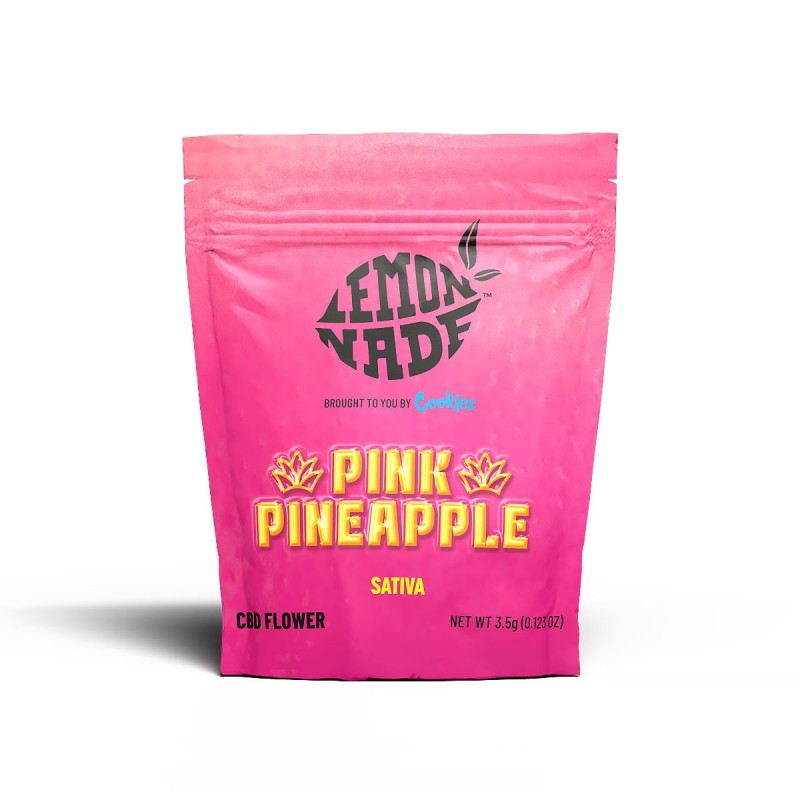 PINK PINEAPPLE CBD FLOARE LEMONADE BY COOKIES
