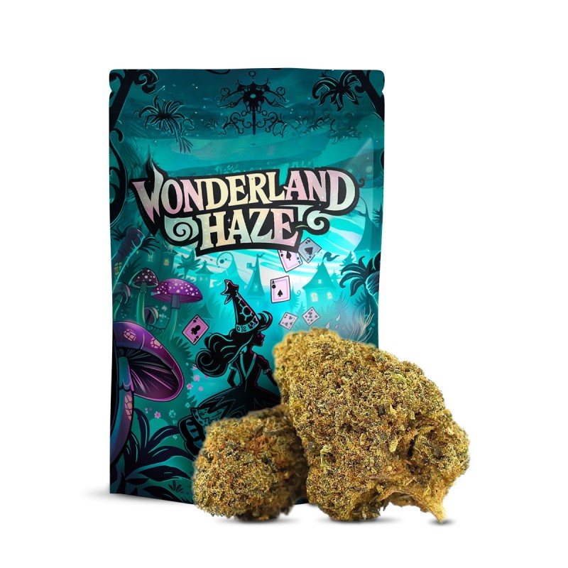 WONDERLAND HAZE 21% THCA FLOARE