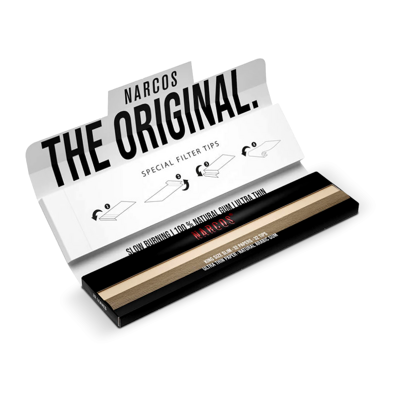 ROLLING PAPERS CU TIPS NARCOS