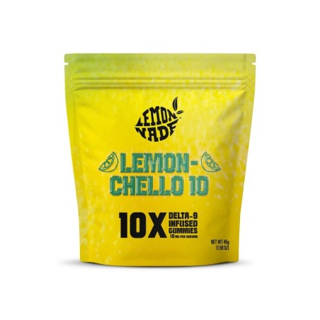 Lemonchello-10 Delta-9 THC Gummies Lemonade x Cookies