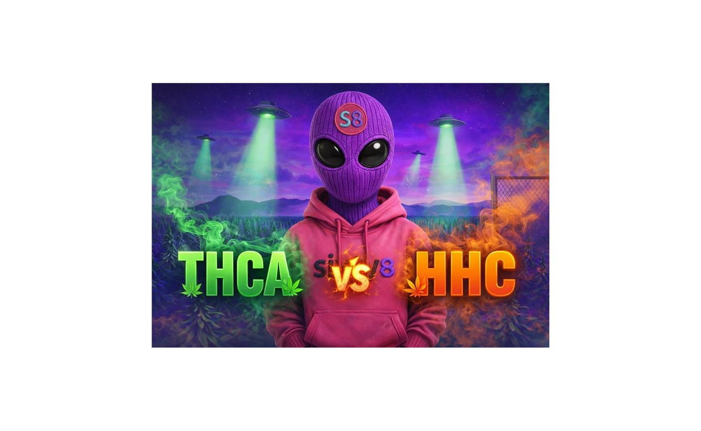 THCA vs HHC: care sunt diferențele?