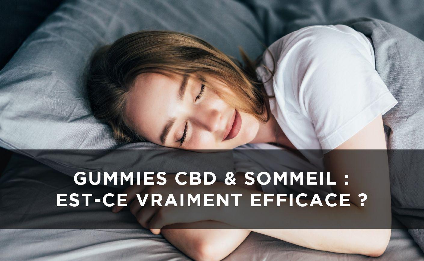 Gumele cu CBD sunt cu adevărat eficiente pentru a favoriza somnul?